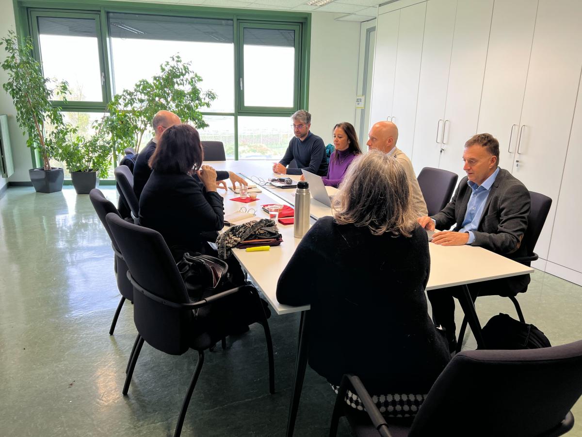 Universdida Nacional de Cuyo visits TESAF department