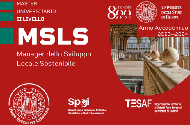 Collegamento a Pubblicato il bando per le preiscrizioni al Master MSLS 2023-24 interdipartimentale Spgi-Tesaf